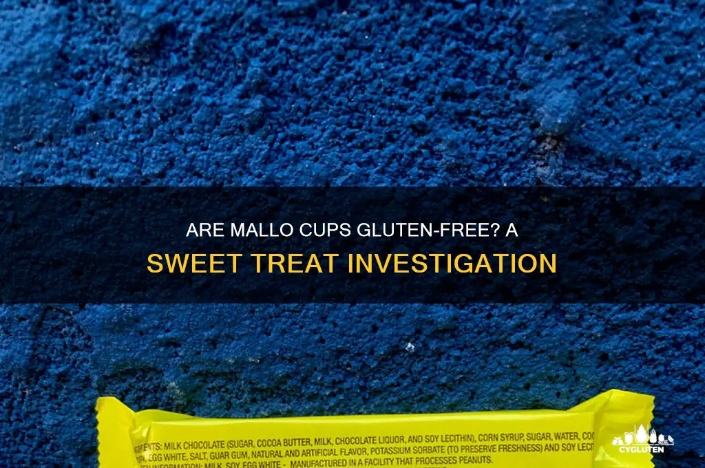 are mallo cups gluten free