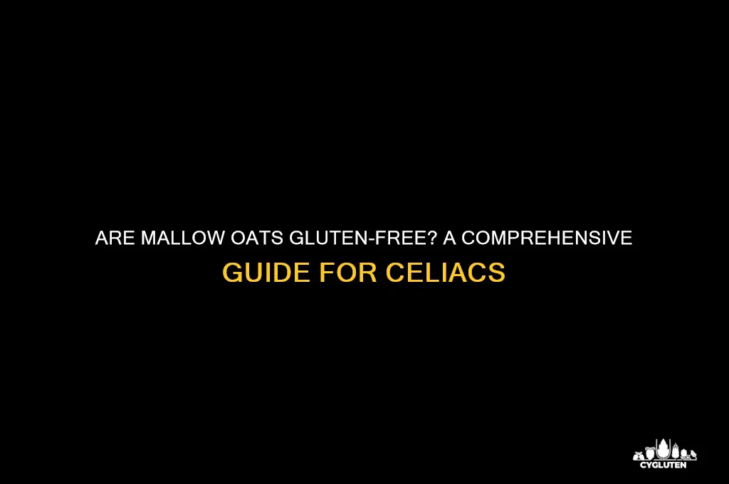 are mallow oats gluten free