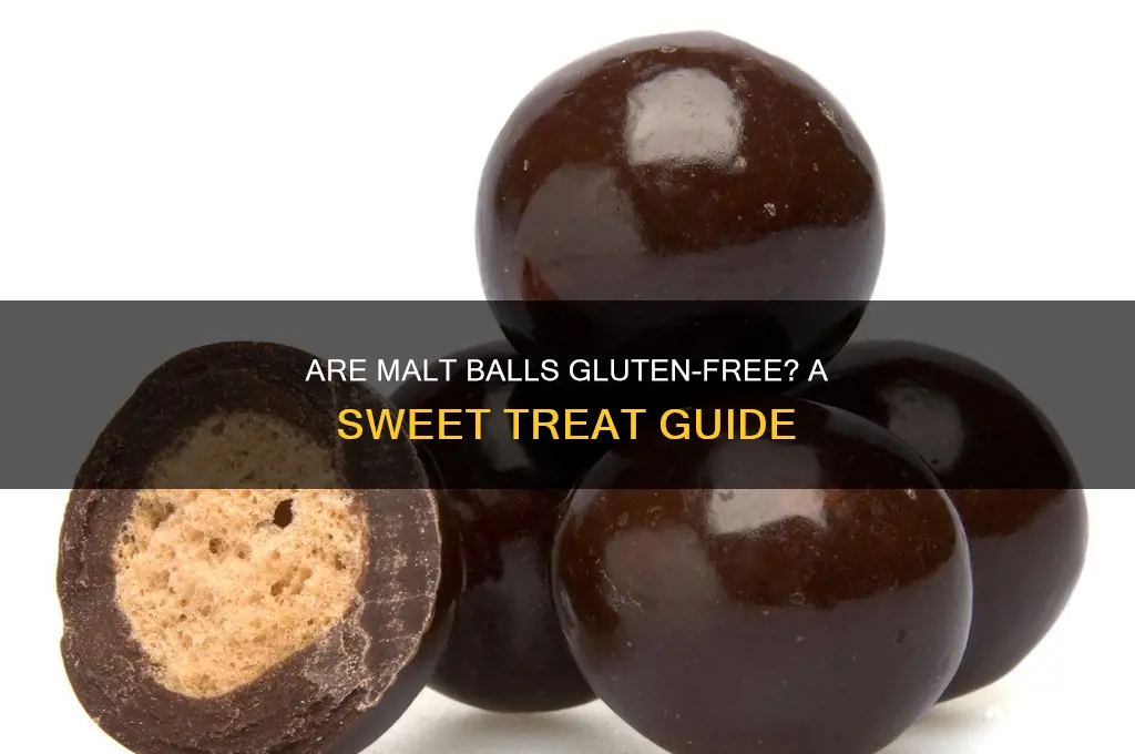 are malt balls gluten free