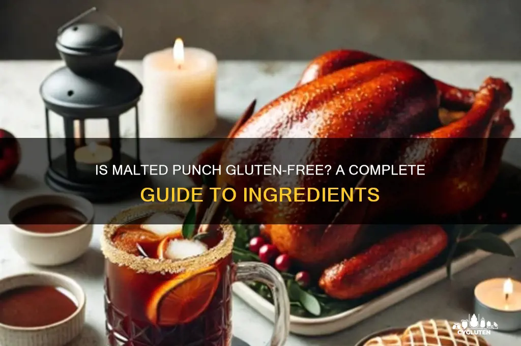 are malted punch gluten free