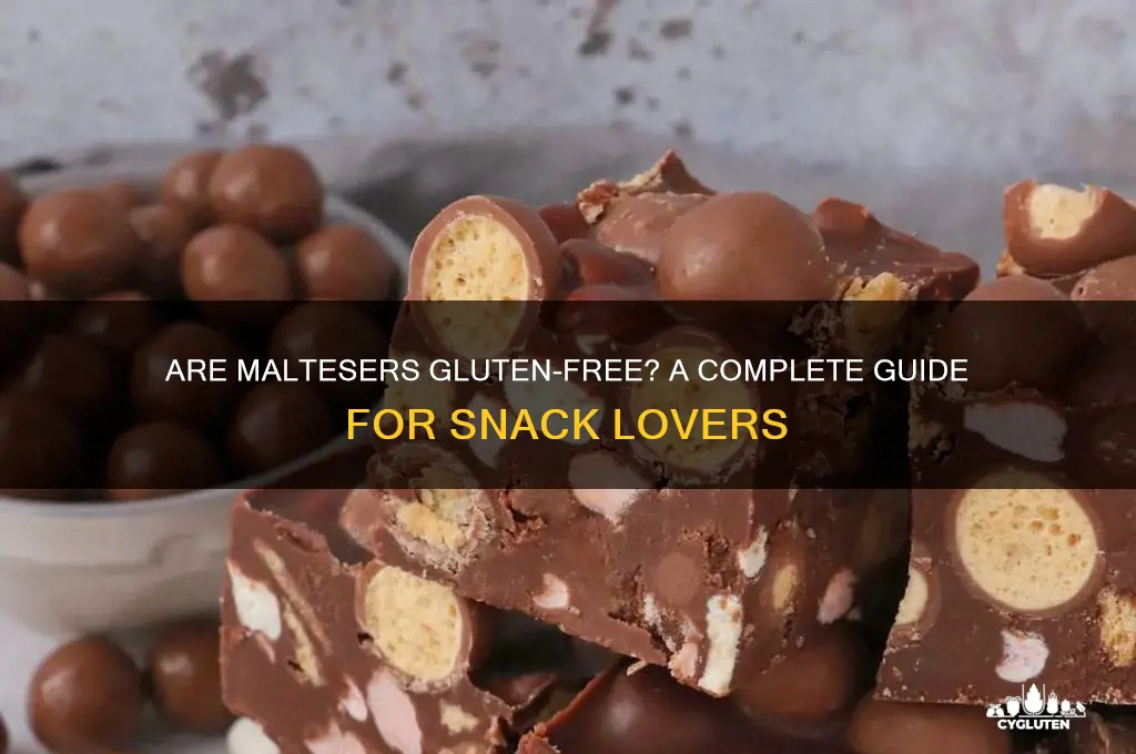 are maltesers gluten free