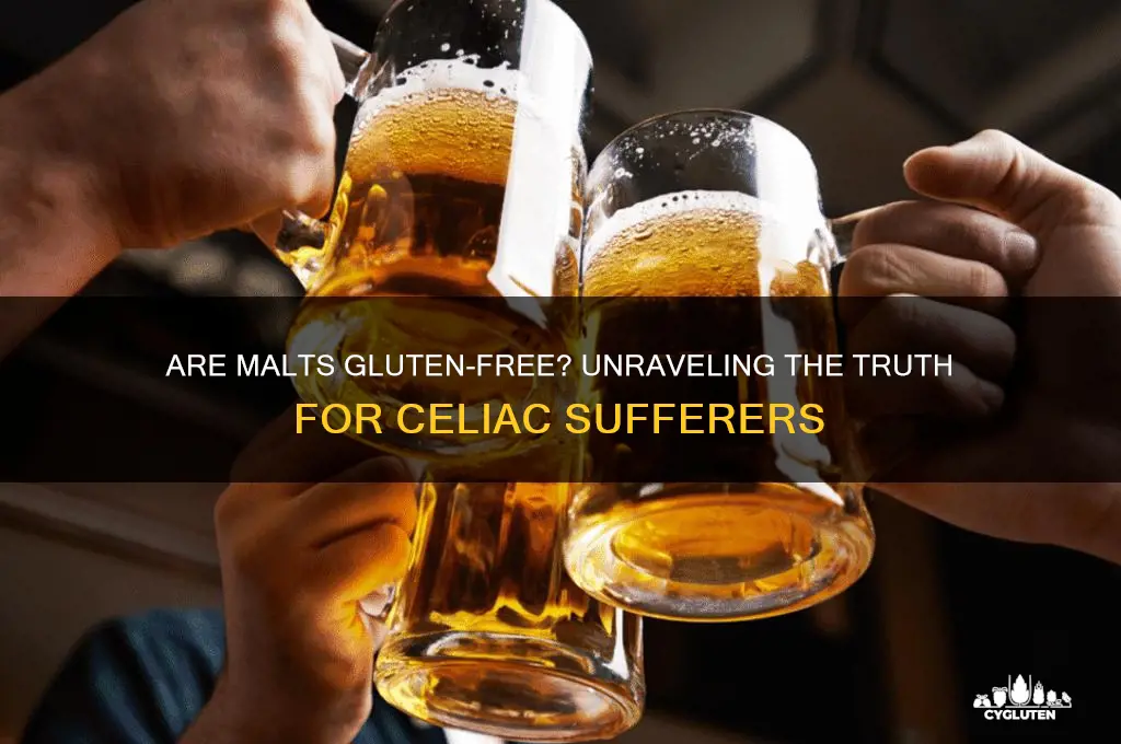 are malts gluten free