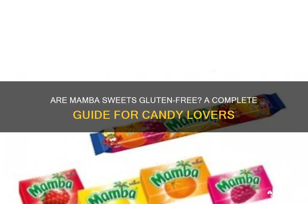 are mamba gluten free