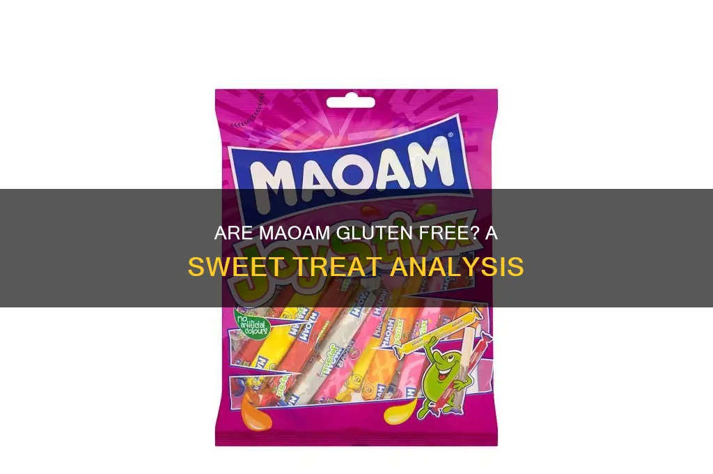 are maoam gluten free