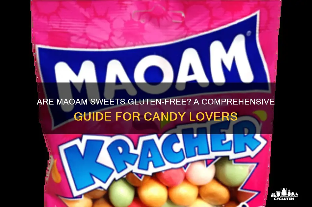 are maoam sweets gluten free