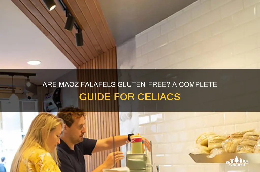 are maoz falafels gluten free