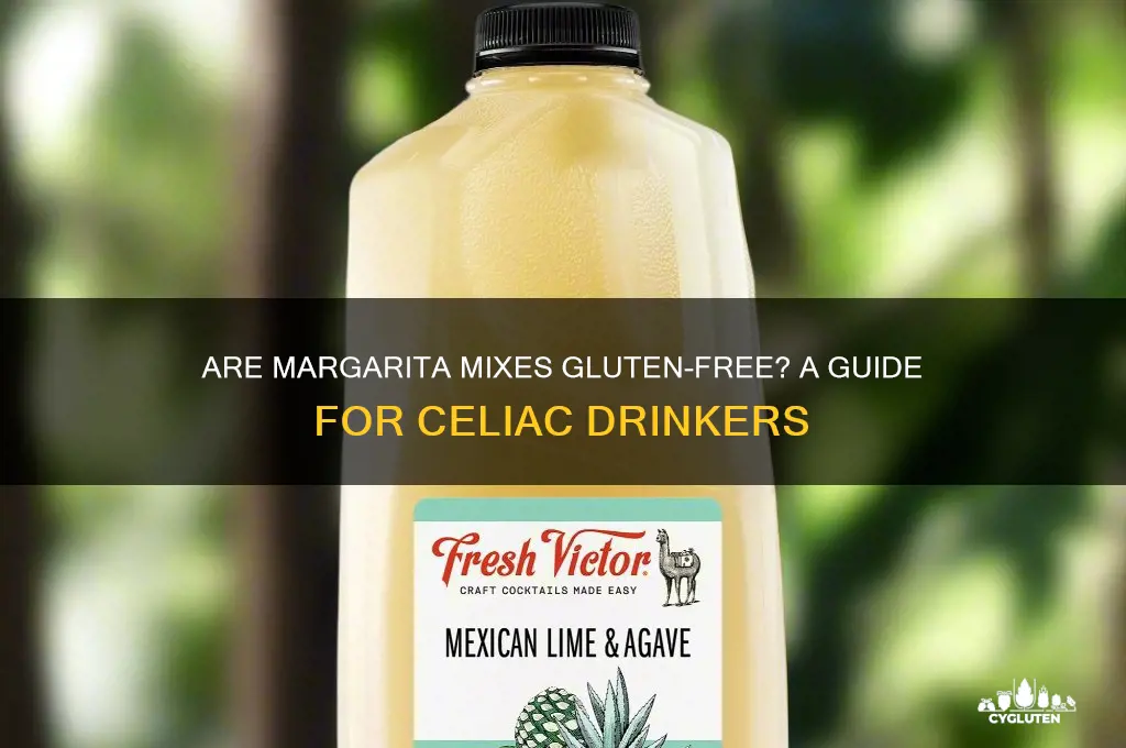 are margarita mixes gluten free