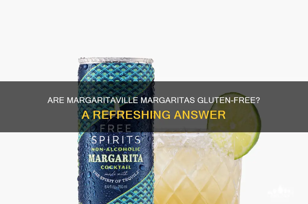 are margaritaville margaritas gluten free