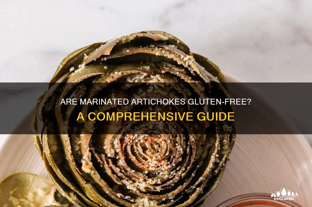 are marinated artichokes gluten free