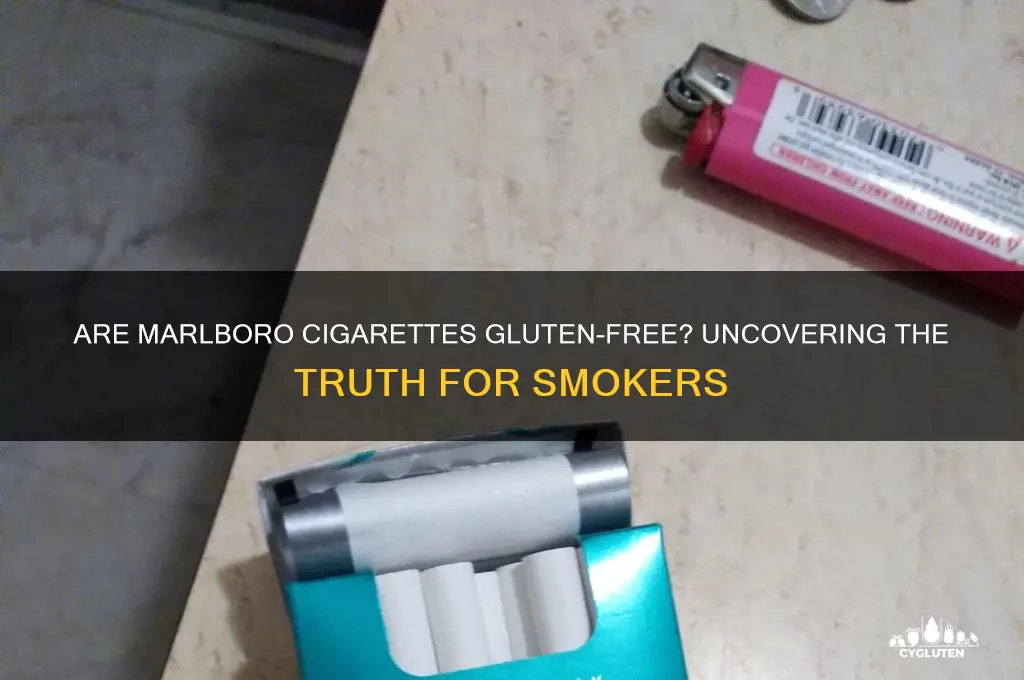 are marlboro cigarettes gluten free