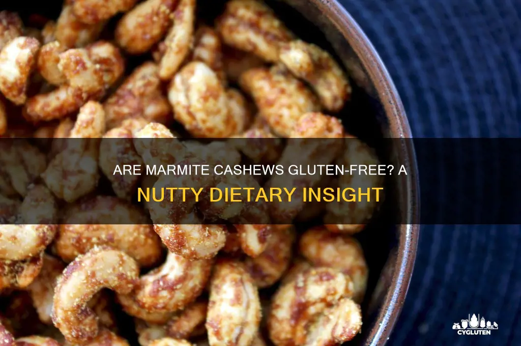 are marmite cashews gluten free