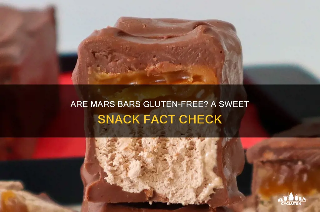 are mars bars gluten free