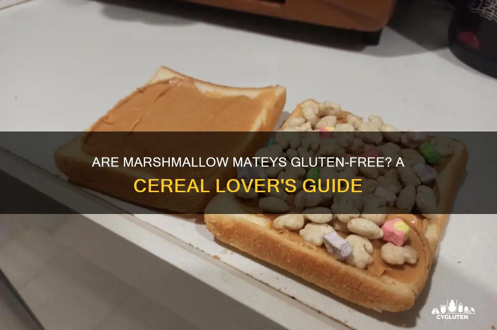 are marshmallow mateys gluten free