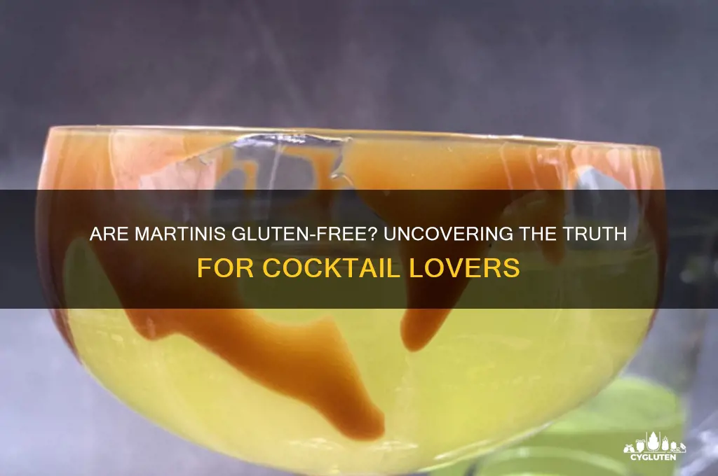 are martinis gluten free