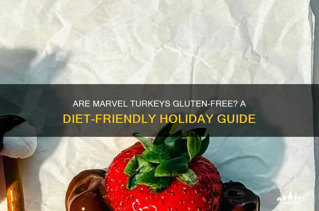 are marval turkeys gluten free