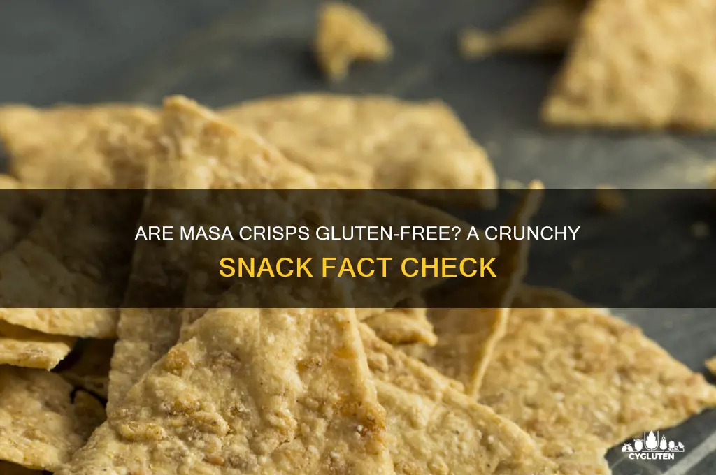 are masa crisps gluten free