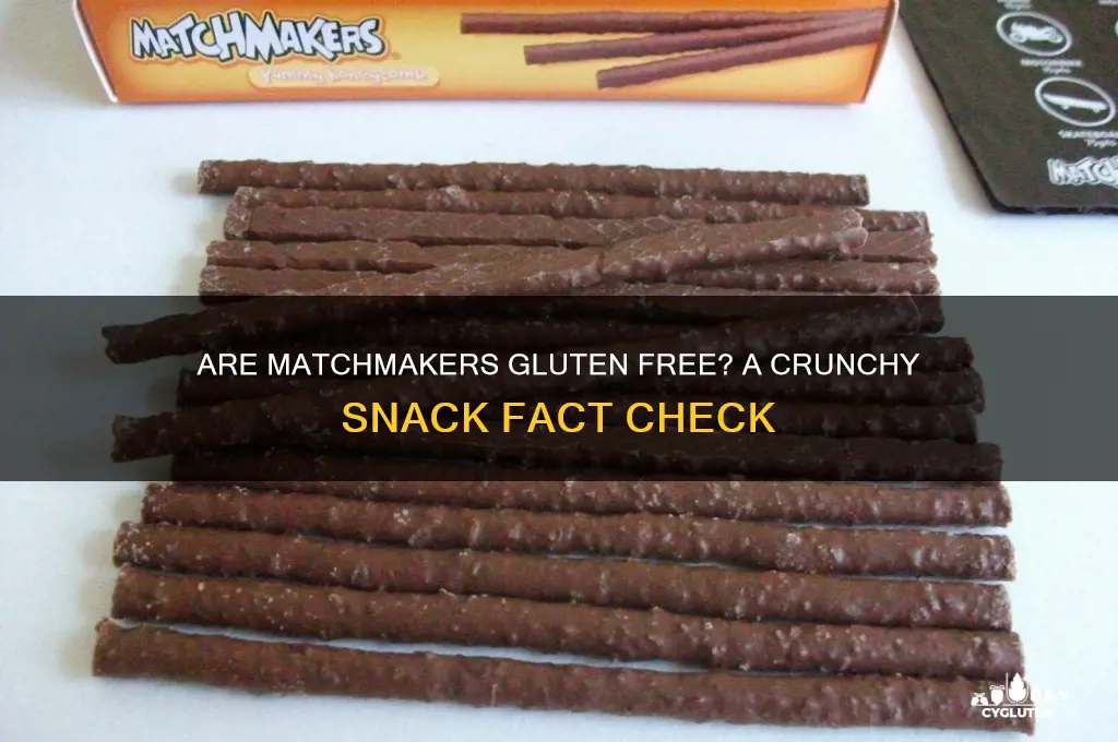 are matchmakers gluten free