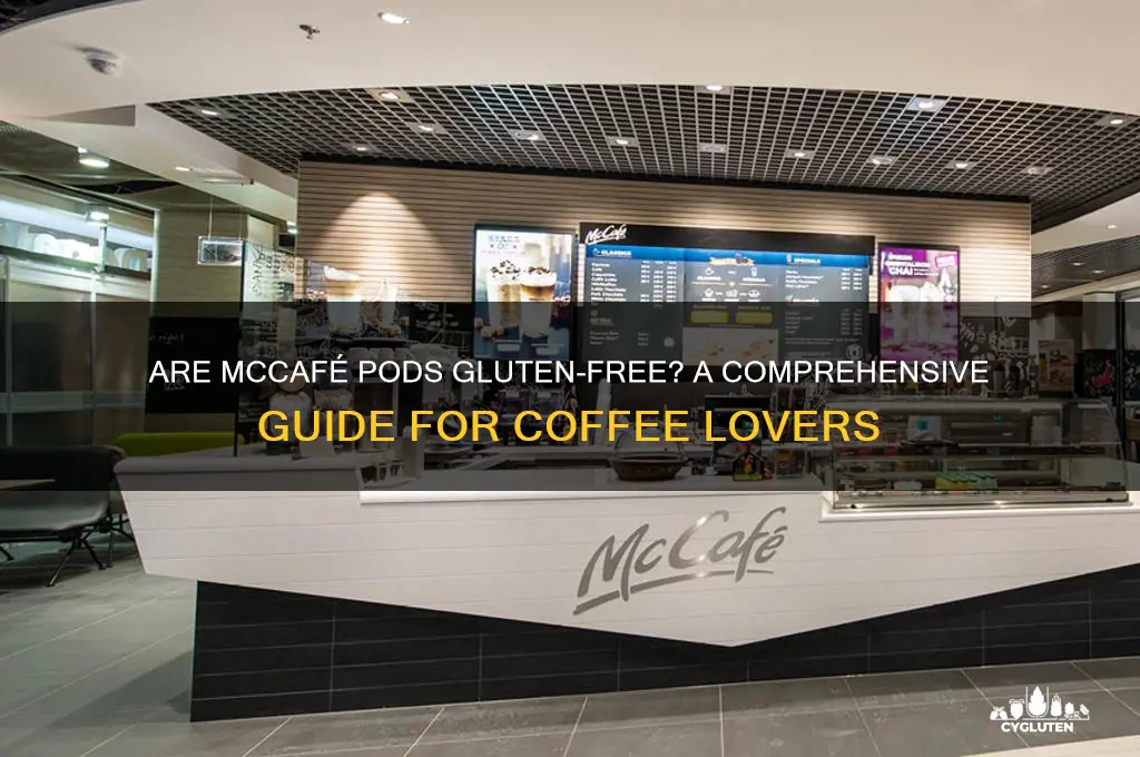 are mccafe pods gluten free