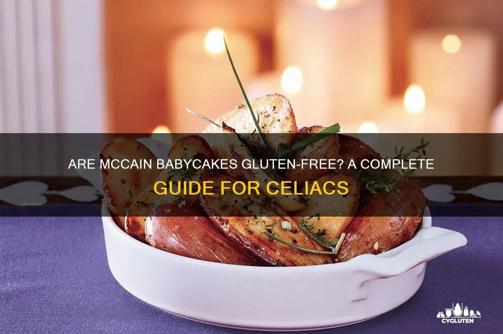 are mccain babycakes gluten free