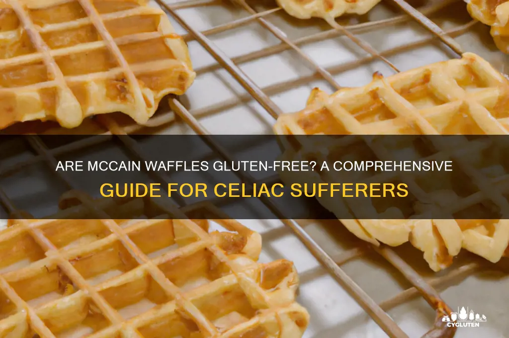 are mccain waffles gluten free