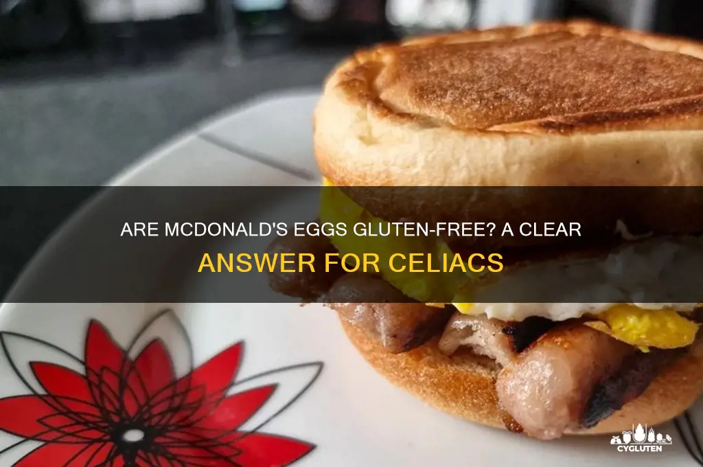are mcdonalds eggs gluten free