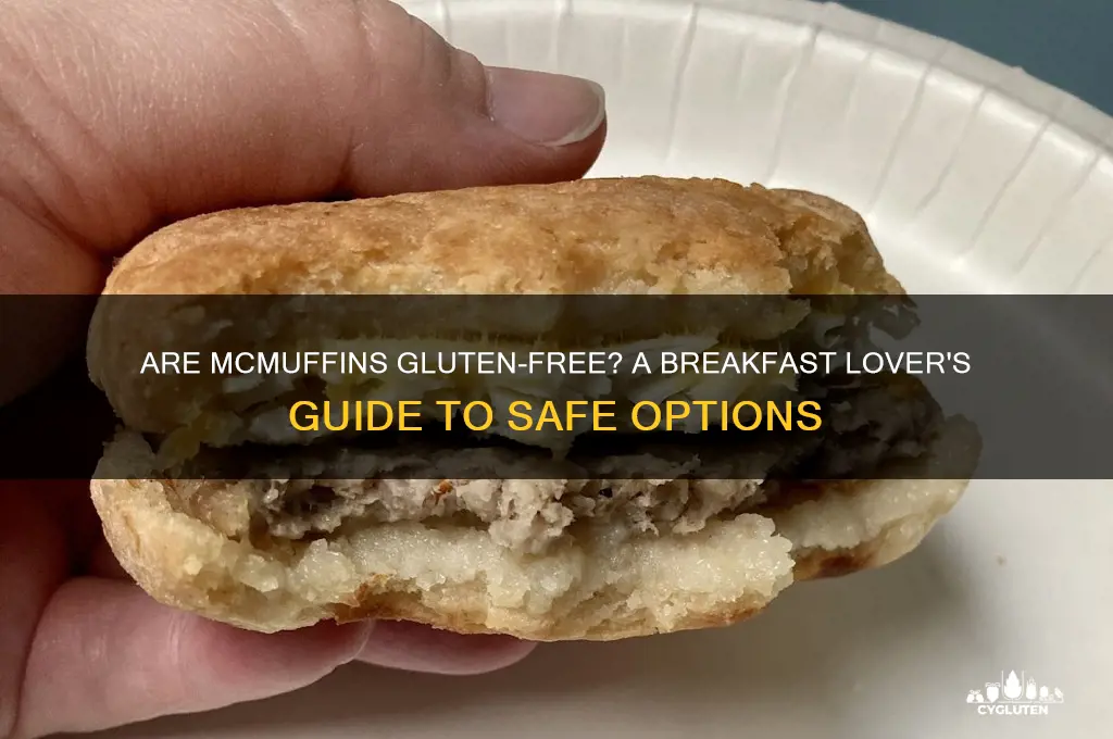 are mcmuffins gluten free