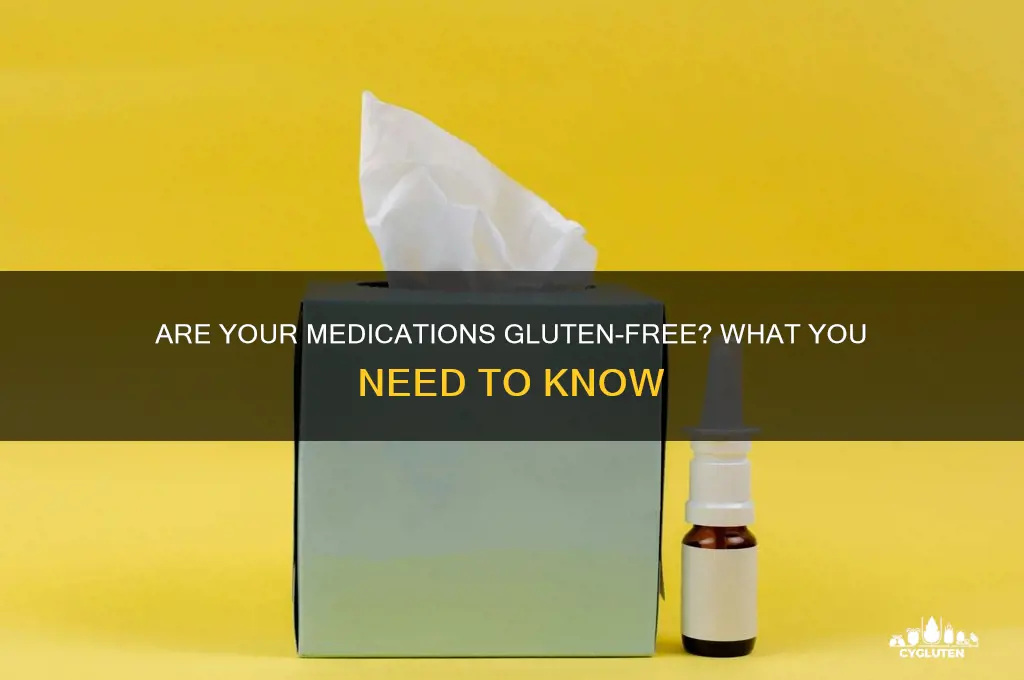 are medications gluten free