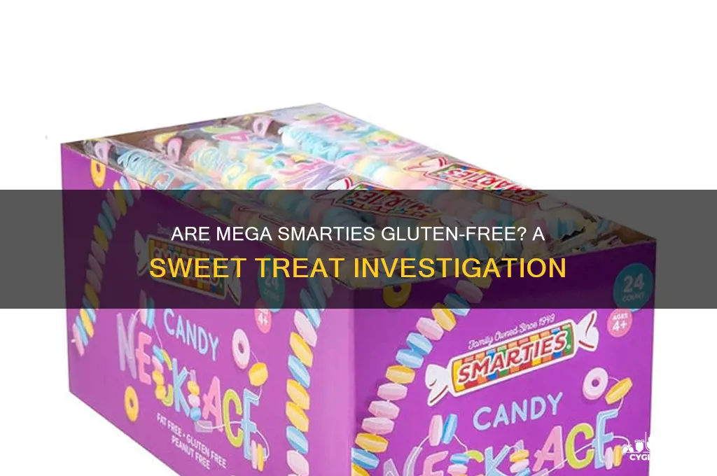 are mega smarties gluten free