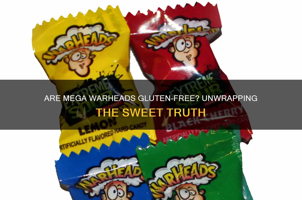 are mega warheads gluten free