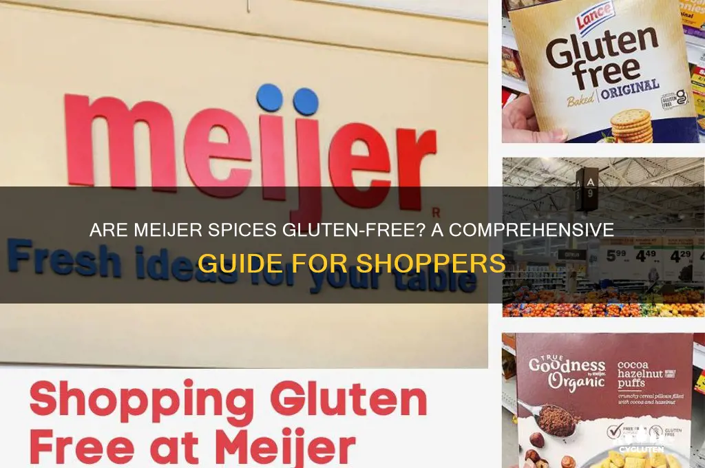 are meijer spices gluten free