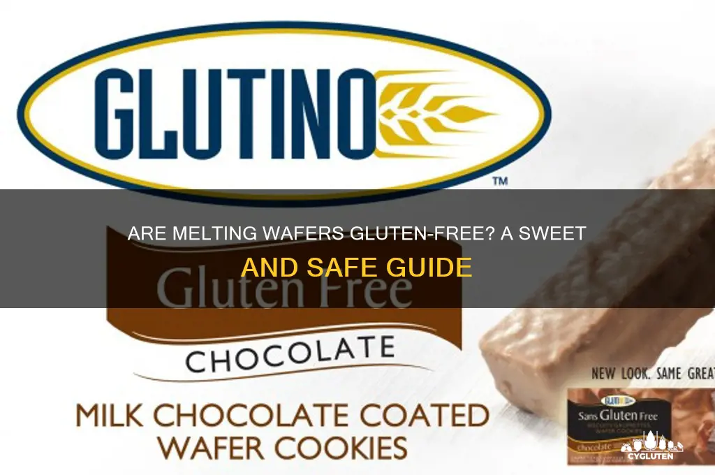 are melting wafers gluten free