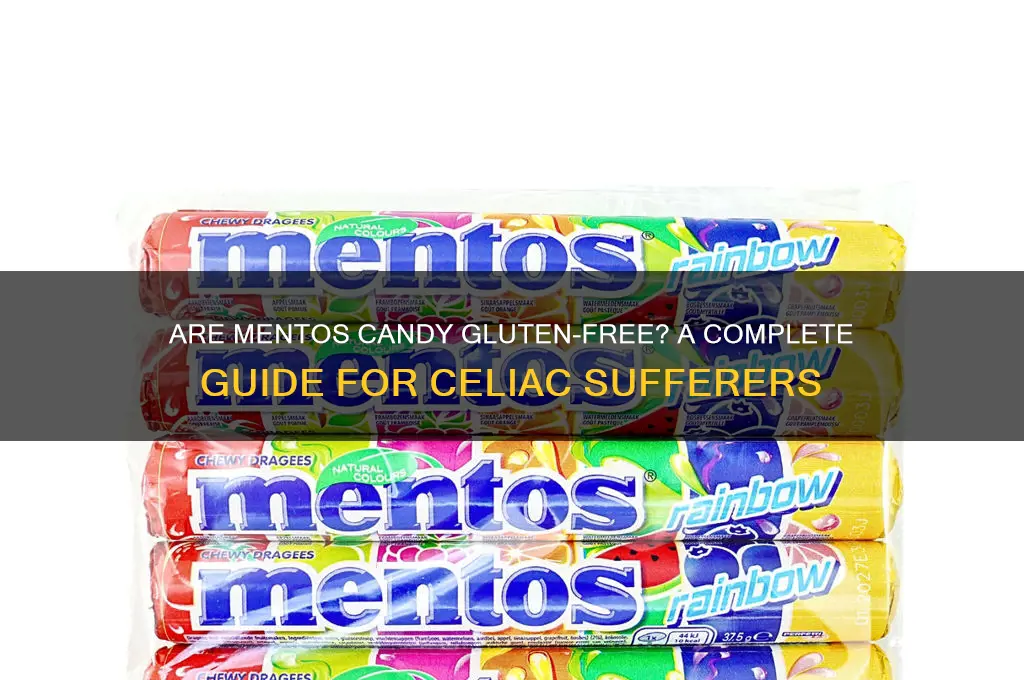 are mentos candy gluten free
