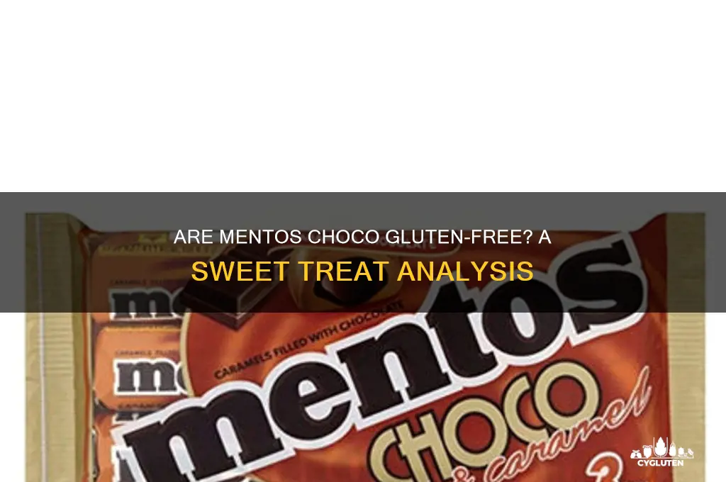are mentos choco gluten free