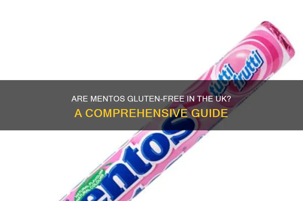 are mentos gluten free uk