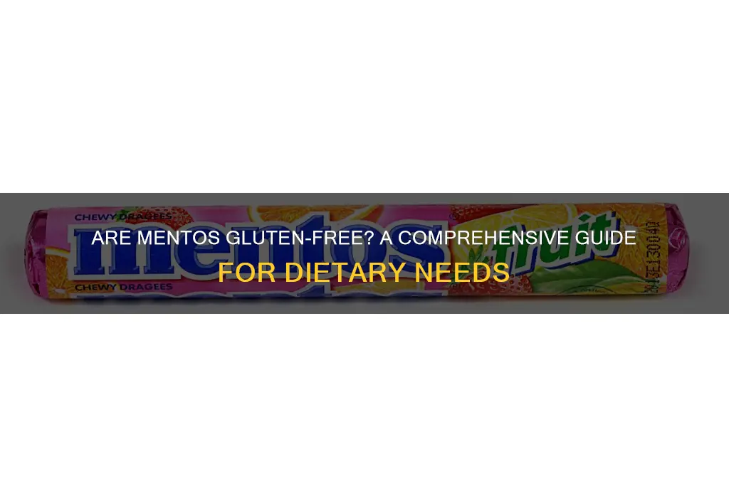 are mentos gluten-free