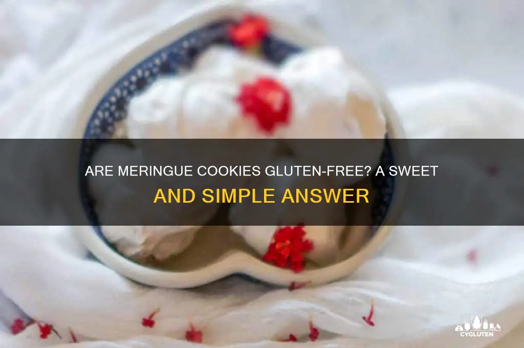 are meringue cookies gluten free