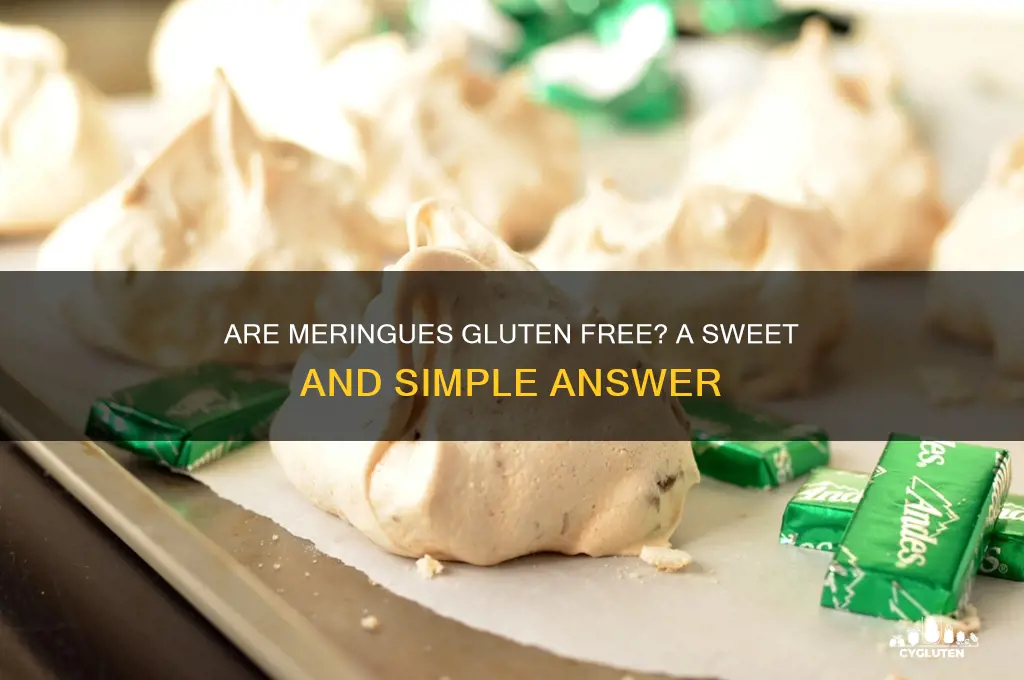 are meringues gluten free