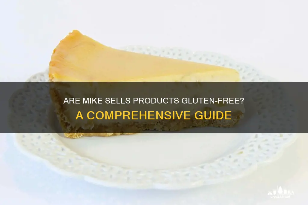 are mike sells gluten free
