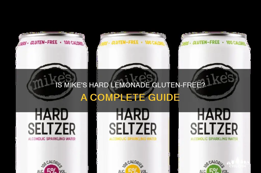 are mikes lemonade gluten free