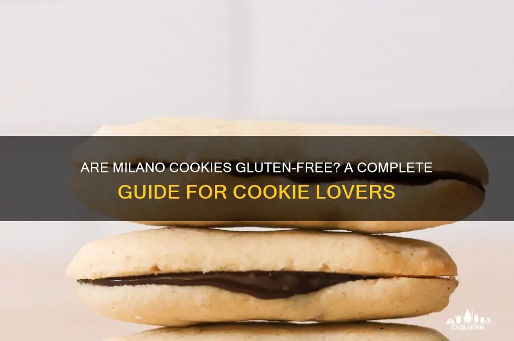 are milanos gluten free