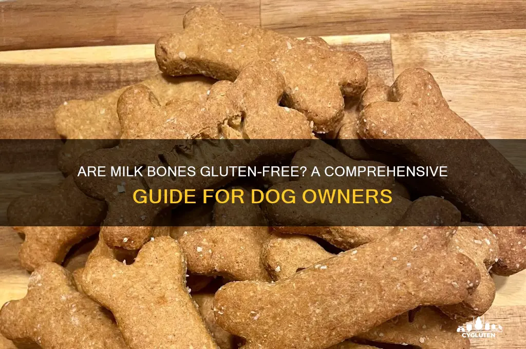 are milk bones gluten free
