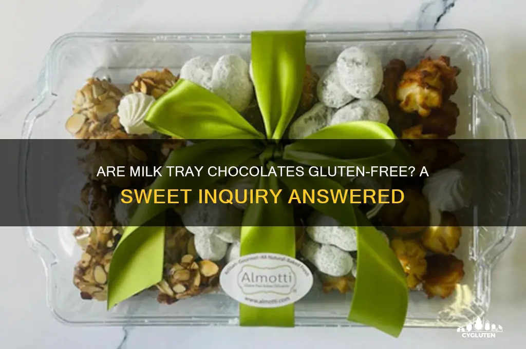 are milk tray gluten free