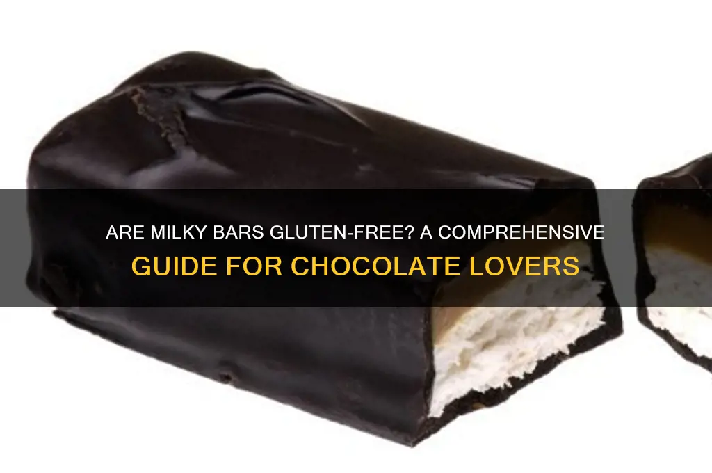 are milky bars gluten free