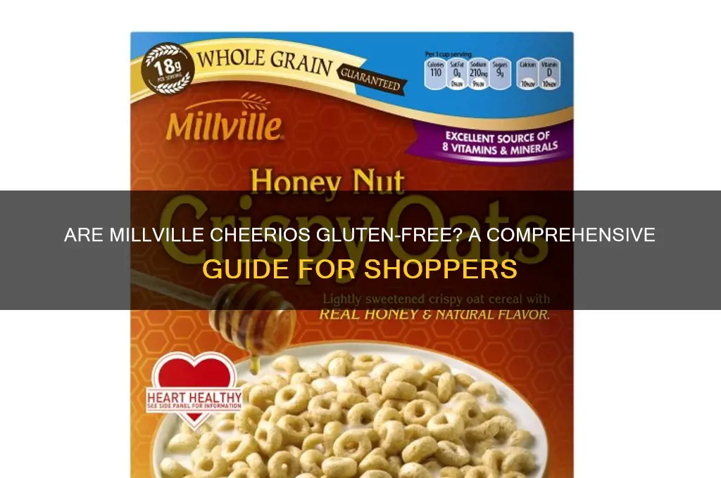 are millville cheerios gluten free