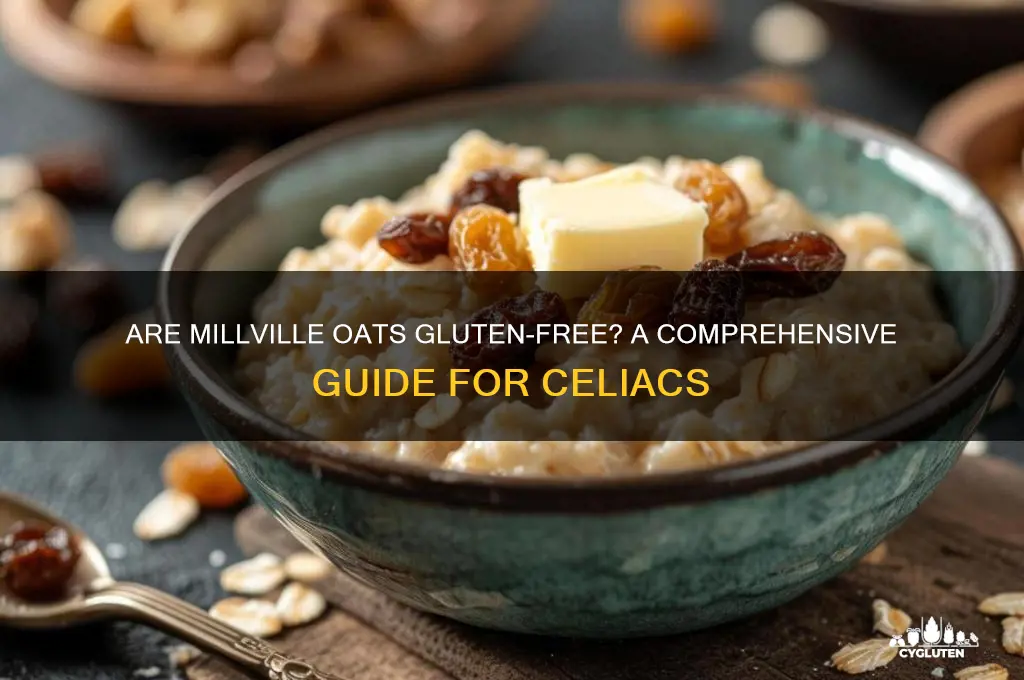 are millville oats gluten free