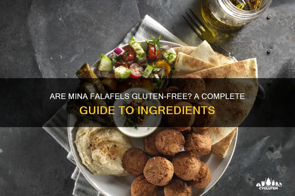 are mina falafels gluten free