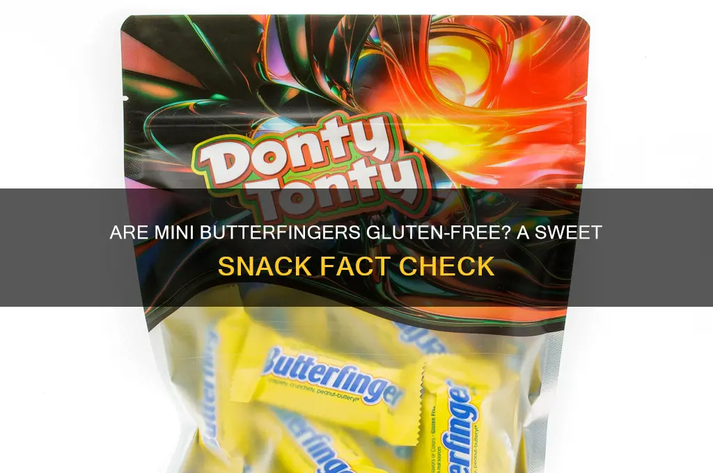 are mini butterfingers gluten free