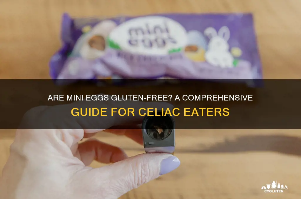 are mini eggs gluten-free