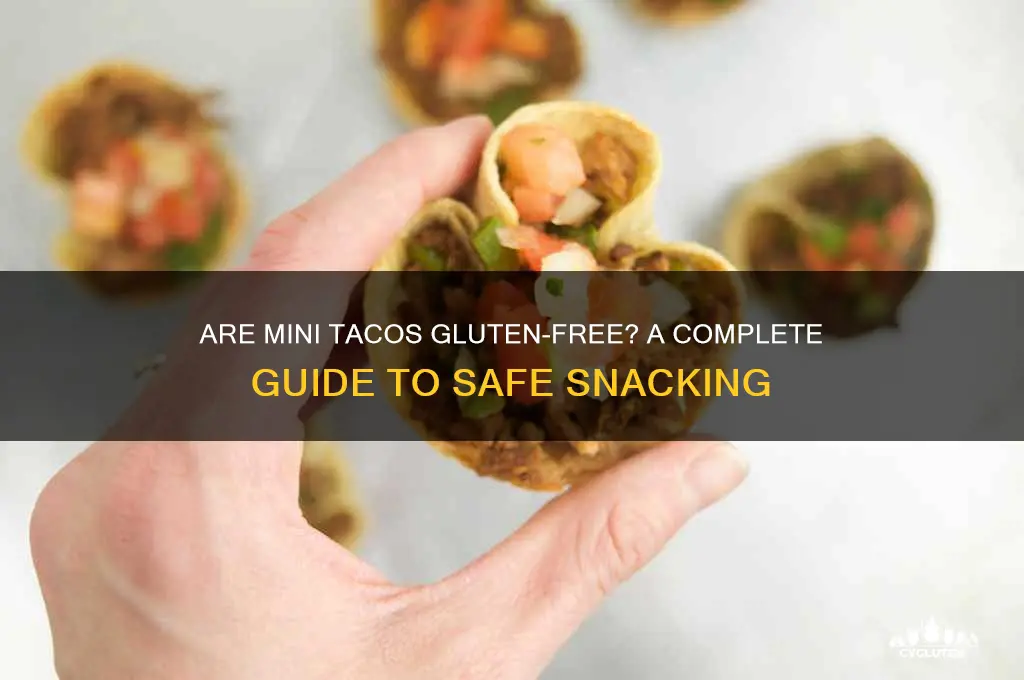 are mini tacos gluten free