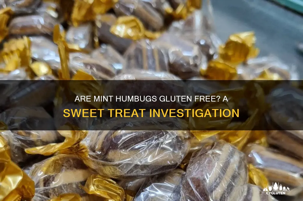 are mint humbugs gluten free